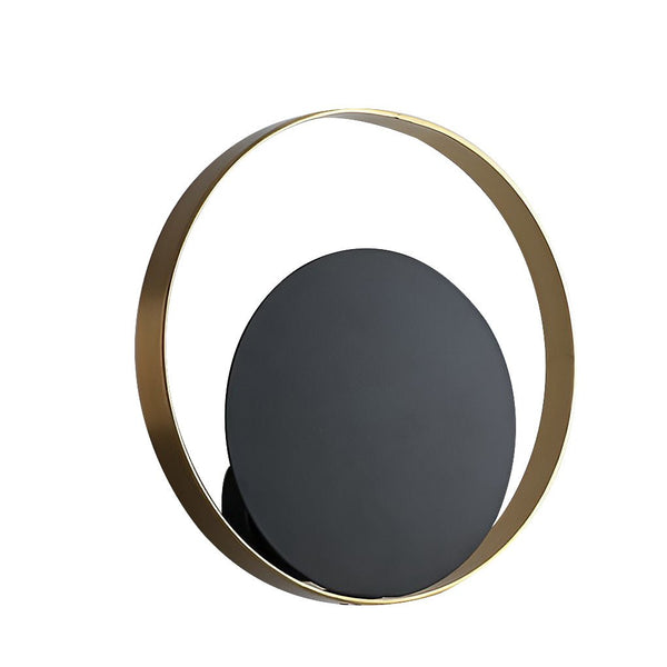 Nordic Minimalist Led Sconce Creative Round Wall Lamp Wall Sconces Wall Lights For Bedroom