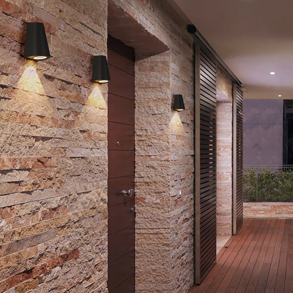 Nordic Minimalist Outdoor Led Waterproof Wall Light For Courtyard Aisle Balcony