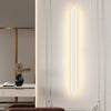 Nordic Minimalist Strip Three Color Light Led Bedside Living Room Background Wall Lamp