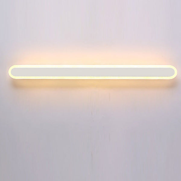 Nordic Minimalist Strip Three Color Light Led Bedside Living Room Background Wall Lamp