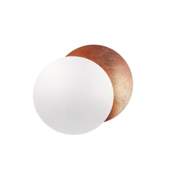 Nordic Minimalist Unique Rotatable Moon Like Design Led Wall Lamp For Bedside Aisle Stairs