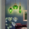 Nordic Postmodern Personality Art Glass Pendant Light For Bedside Bar