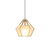 Nordic Postmodern Personality Art Glass Pendant Light For Bedside Bar