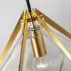 Nordic Postmodern Personality Art Glass Pendant Light For Bedside Bar