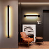 Nordic Ultra Thin Long Strip Led Bedside Background Wall Rotatable Wall Lamp