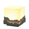 Outdoor Fence Post Light Solar Waterproof Led Mountains Peaks Landscape Decorative Lighting
