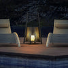 Outdoor Grid Imitation Candle Shaped Lantern Waterproof Led Landscape Lighting