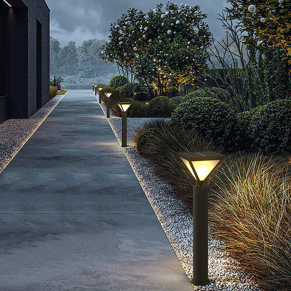 Outdoor Solar Waterproof Led Path Light For Courtyard Villa Garden Lawn