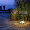 Outdoor Waterproof Cage Shape Stool Table Lamp Led Landscape Lighting Courtyard Lamp