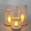 Outdoor Waterproof Garden Light Rechargeable Portable Cage Landscape Lighting With Us Plug