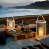 Outdoor Waterproof Garden Light Rechargeable Portable Cage Landscape Lighting With Us Plug