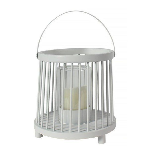 Outdoor Waterproof Garden Light Rechargeable Portable Cage Landscape Lighting With Us Plug