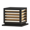 Outdoor Waterproof Led Post Lights Solar Landscape Decorative Lighting For Villa Fence