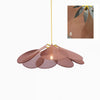 petal fabric pendant light gold metal for dining room bedroom