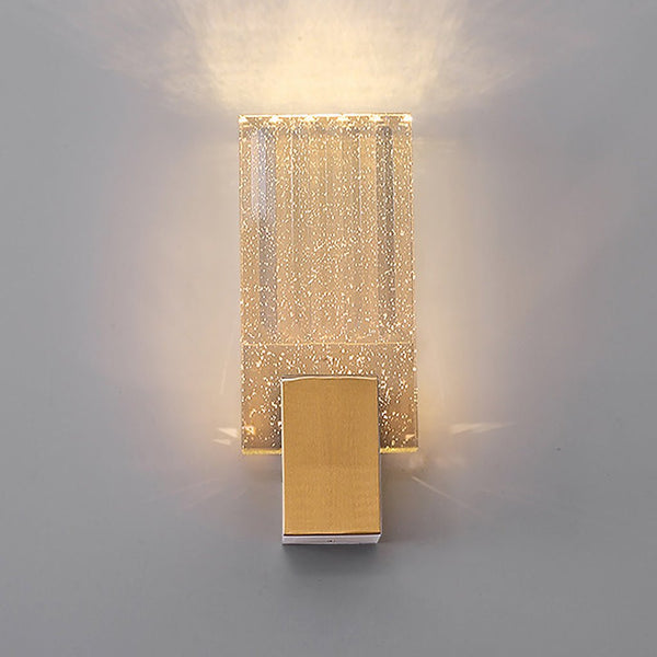 Postmodern Minimalist Aisle Staircase Bedside Led Crystal Wall Sconces