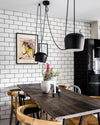 Modern Aluminum Pendant Light with Adjustable Aim, Integrated LED for Kitchen Island and Dining Room