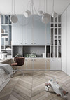 Modern Aluminum Pendant Light with Adjustable Aim, Integrated LED for Kitchen Island and Dining Room
