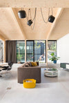 Modern Aluminum Pendant Light with Adjustable Aim, Integrated LED for Kitchen Island and Dining Room