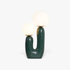 resin glass table lamp bedside living rm