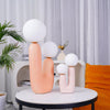 resin glass table lamp bedside living rm