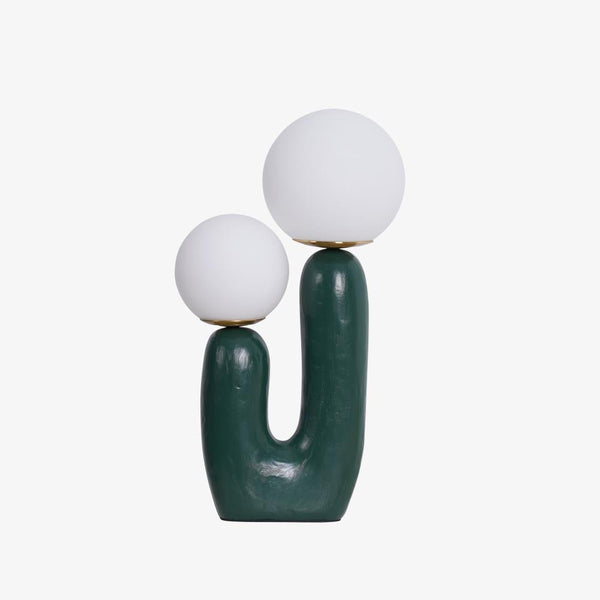 resin glass table lamp bedside living rm