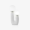 resin glass table lamp bedside living rm