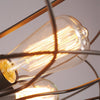 Retro Nostalgic Creative Personality Industrial Fan Chandelier For Cafe Restaurant