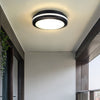 Round Outdoor Waterproof Wall Lamp Led Ceiling Lights Courtyard Balcony Sconce
