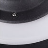 Round Ufo Shaped Solar Waterproof Outdoor Fence Post Lights
