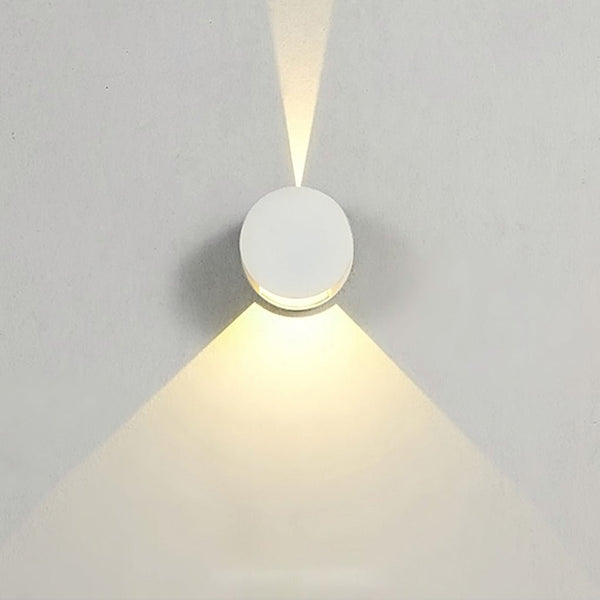 Round Up And Down Lights Waterproof Led Wall Lights For Indoor Outdoor Balcony