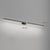 sand black copper led strip bathroom wall light