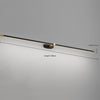 sand black copper led strip bathroom wall light