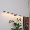 sand black copper led strip bathroom wall light
