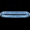 Chrome Golden Crystal Clear Beauty Oval Ring Hanging Pendant Chandelier