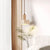 scandinavian beige travertine wood cylinder pendant lamp
