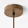 scandinavian natural travertine mini cylinder pendant light