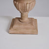 scandinavian old wood fabric table lamp