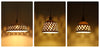 scandinavian white ceramic openwork pendant light