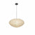 scandinavian white washi paper oval pendant light