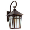 Simple Retro Waterproof Outdoor Courtyard Landscape Lighting Wall Sconces