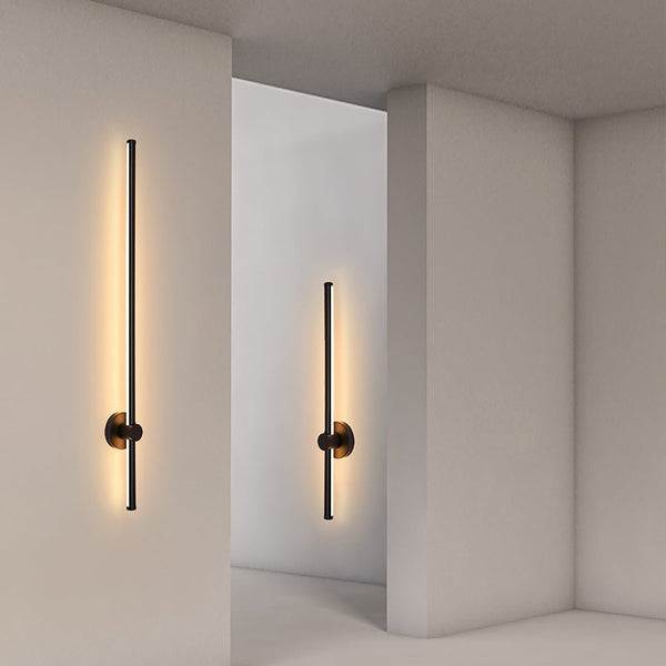 Simple Rotatable Three Color Dimming Led Wall Lamp For Living Room Background Wall