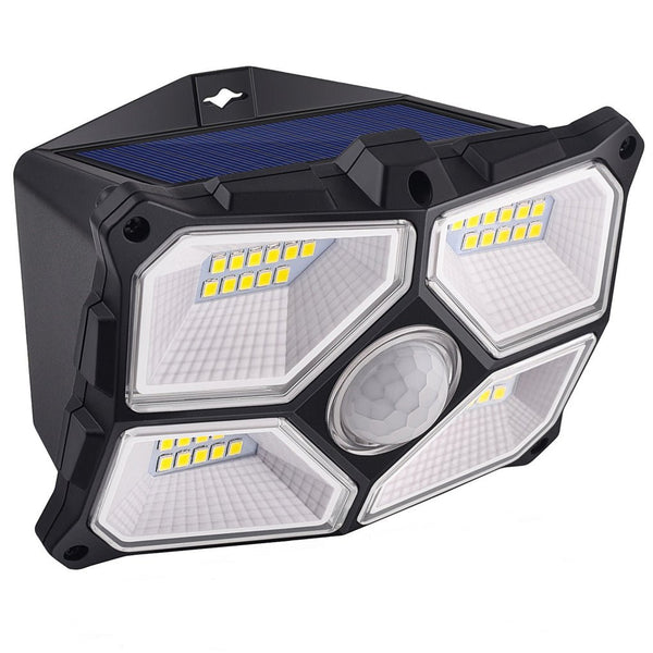 Solar Motion Sensor Led Garden Lights Waterproof