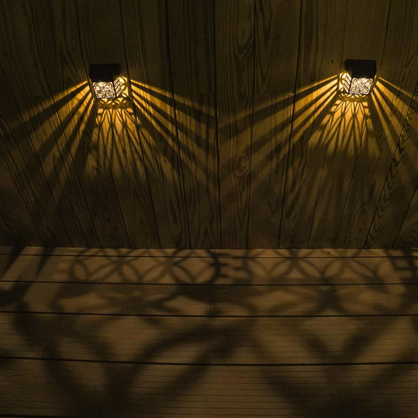 Solar Hollow Outdoor Wall Light