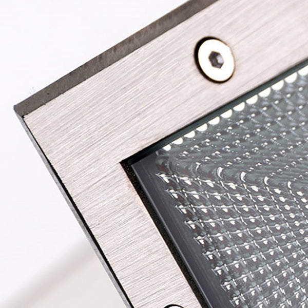 Square 90 260V In Wall Recessed 4W Led Step Lights For Outdoor Stairs Deck And Patio