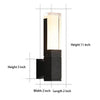 Outdoor Wall Up Downlight Waterproof Garage Exterior Wall Lights