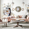 traditional ancient silver crystal inverted pyramid chandelier