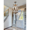 traditional gold crystal iron 3 light chandelier