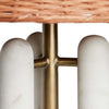 traditional white marble gold table lamp