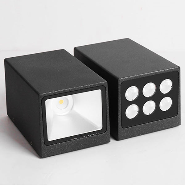 Two Light Effect Optional Waterproof Led Wall Light For Outdoor Villa Courtyard