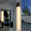 Two Light Effect Optional Waterproof Led Wall Light For Outdoor Villa Courtyard